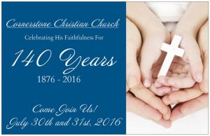 Church Anniversary Front 2016