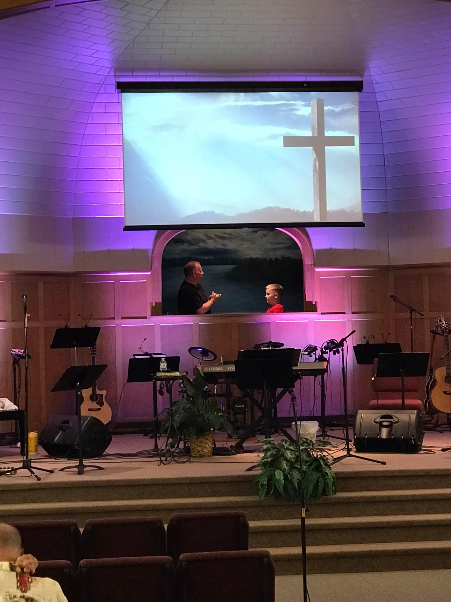 baptism at cornerstone christian church