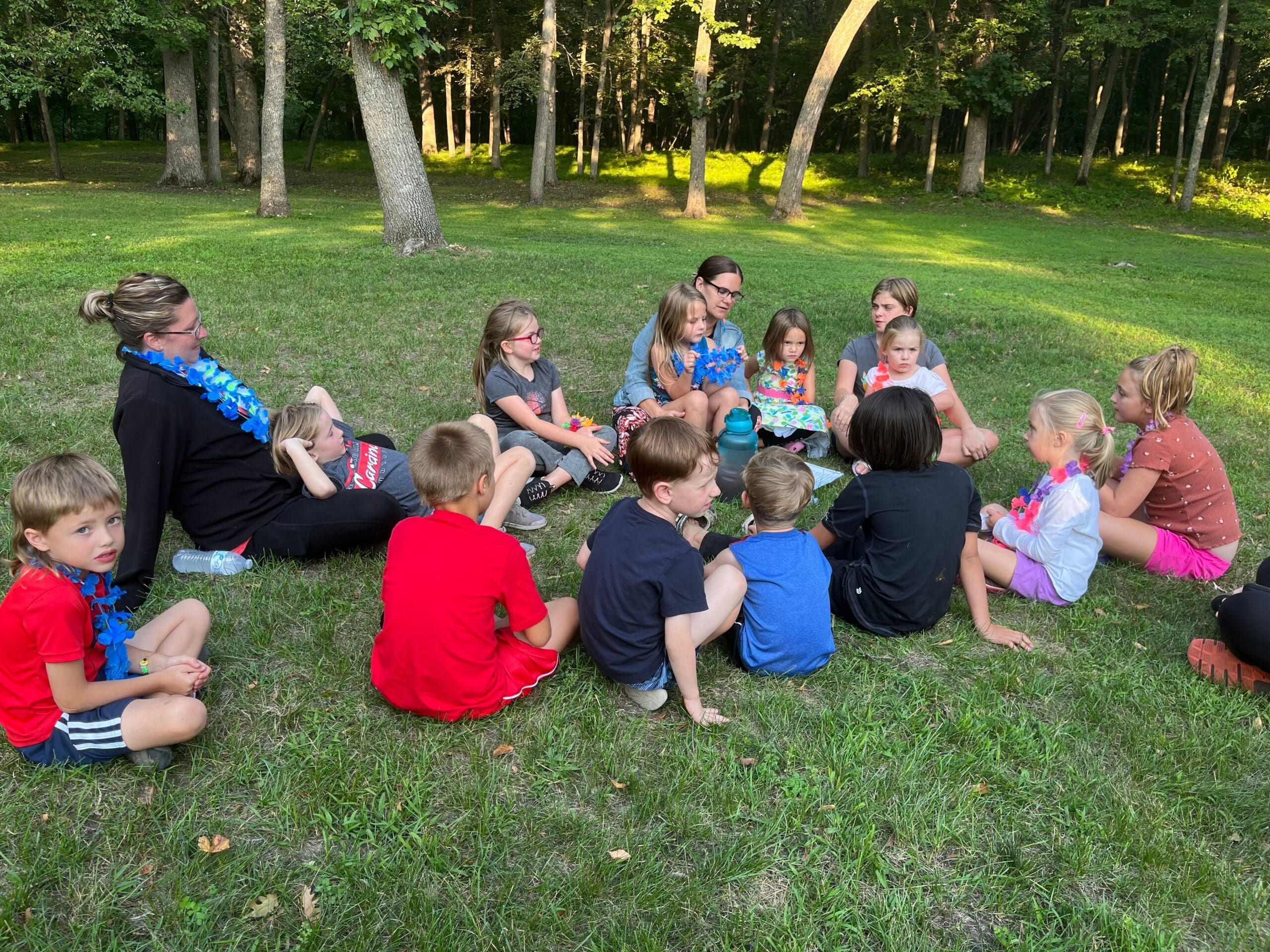 kids ministry outside