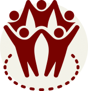 small groups circle icon